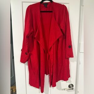 Design History Vibrant Red Knitwear